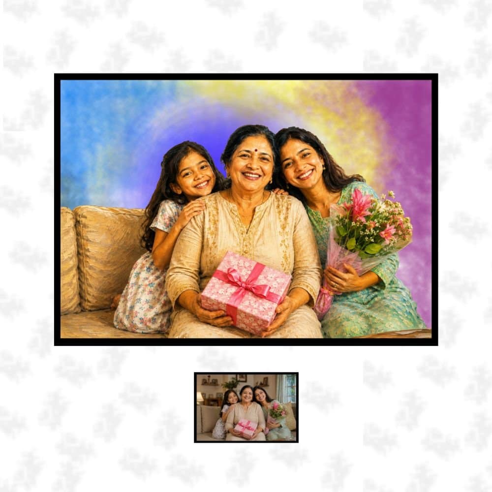 Personalized Mother's Day Photo Gift Frame