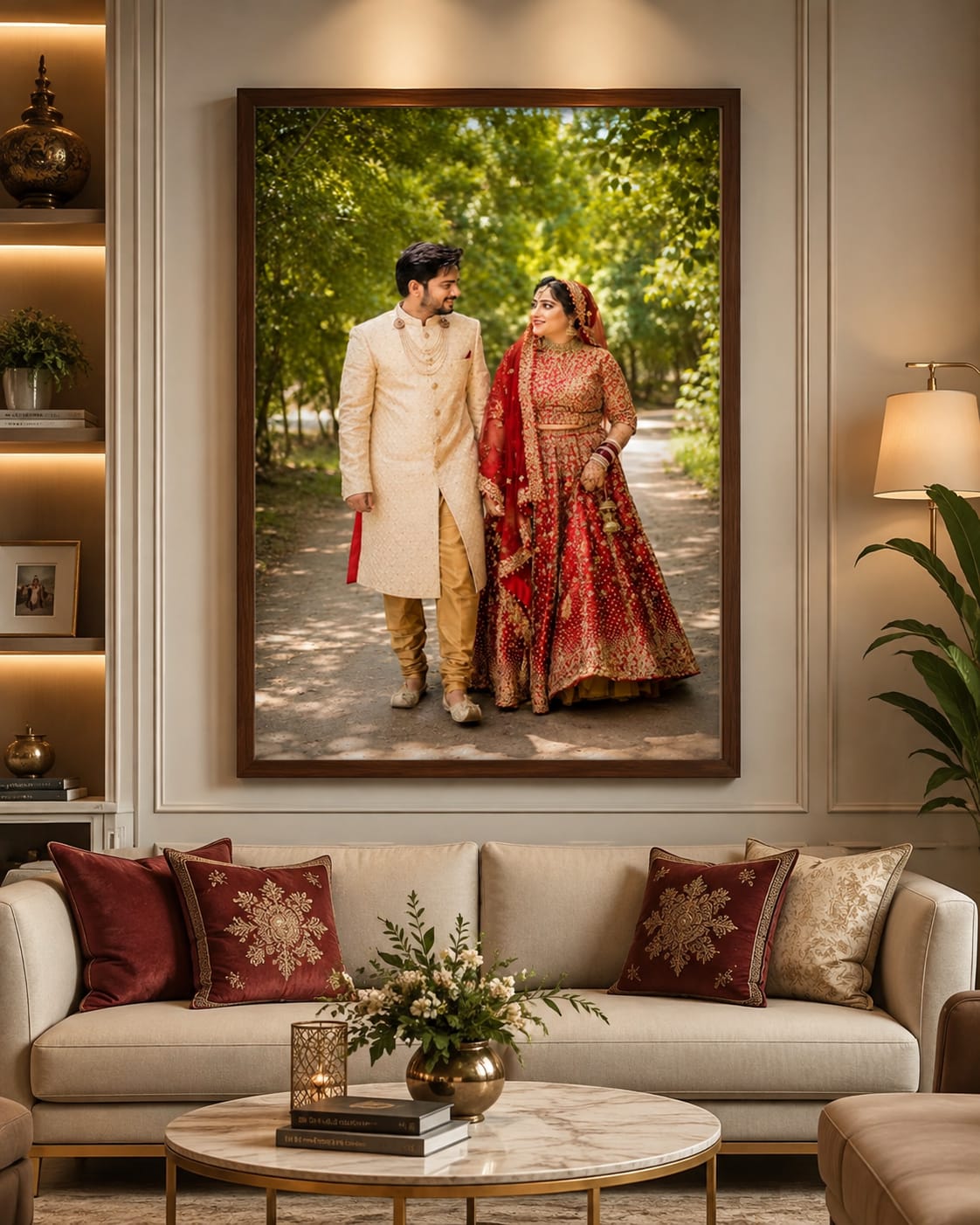 Custom Photo Print Frame Display