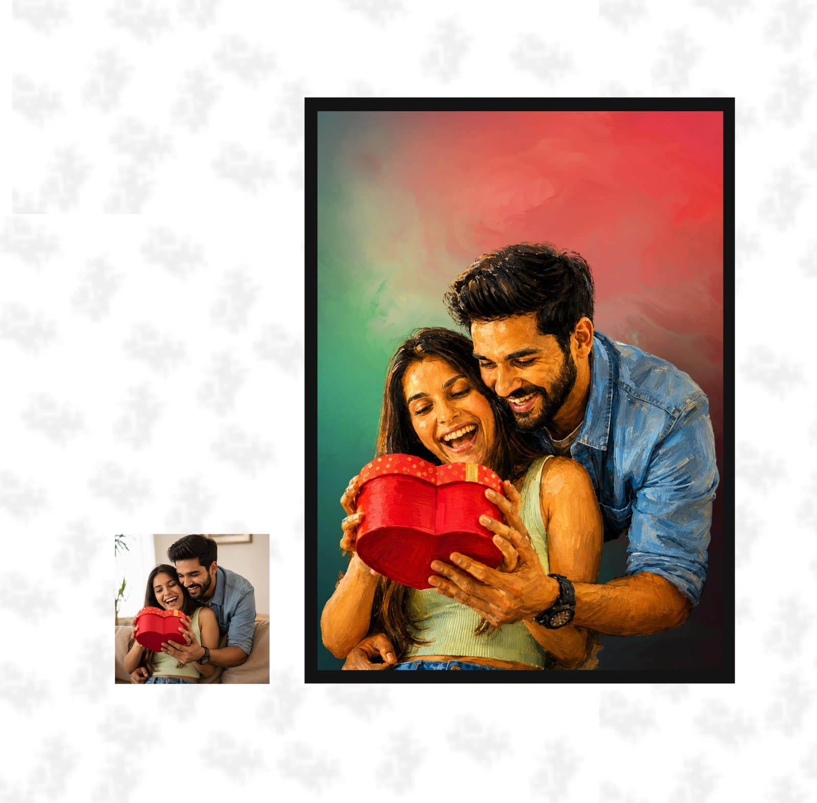 Custom Birthday Photo Gift Frame
