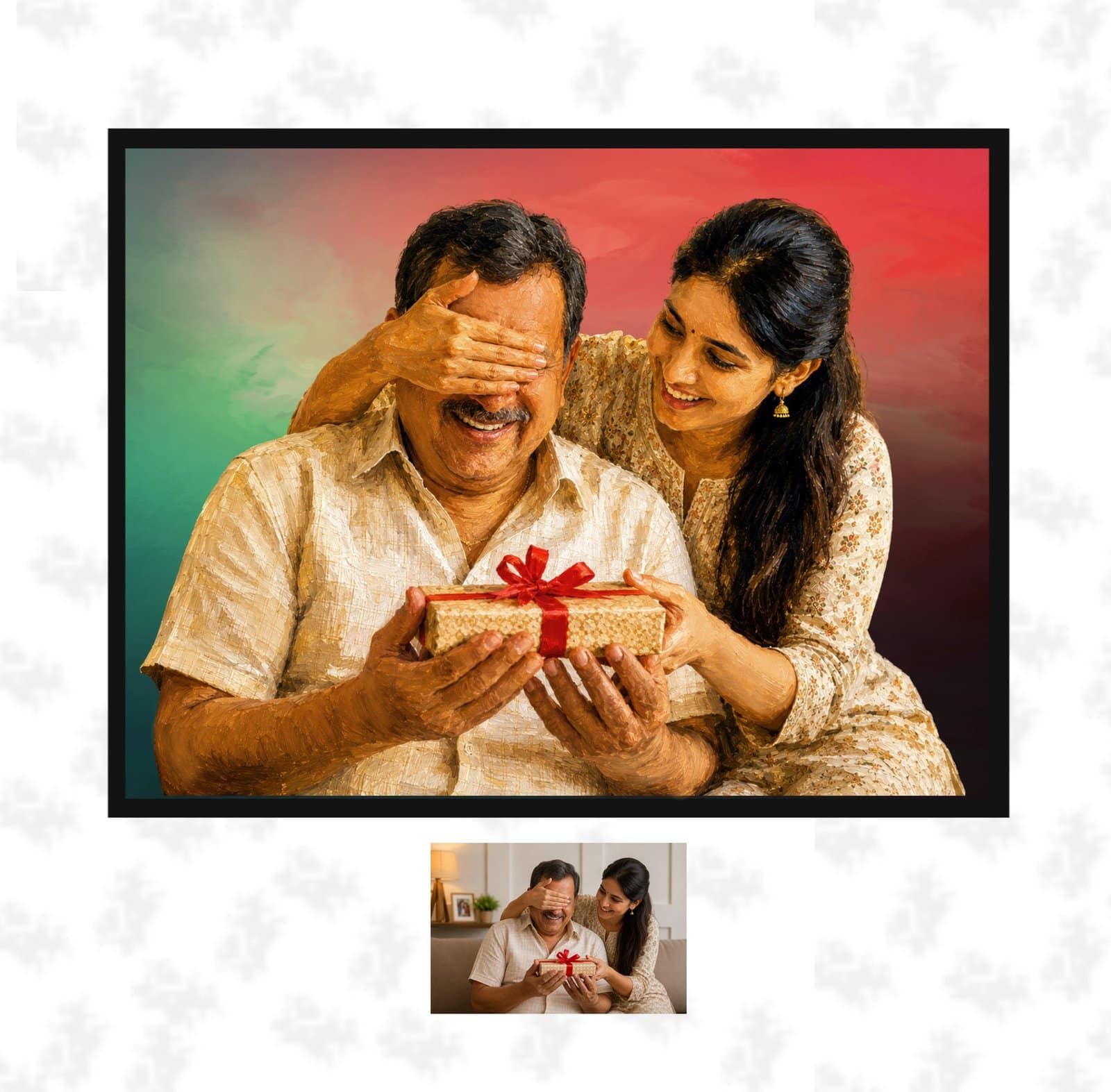 Custom Birthday Photo Gift Frame