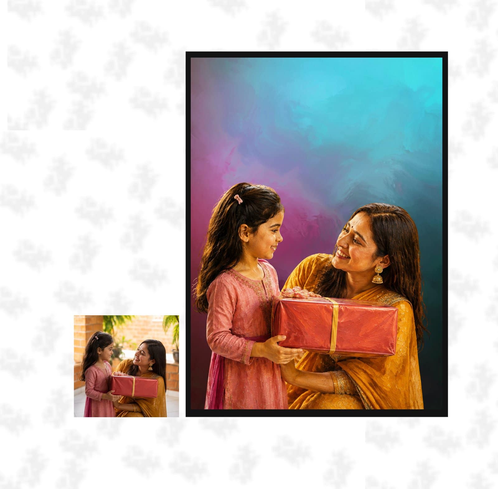 Custom Birthday Photo Gift Frame