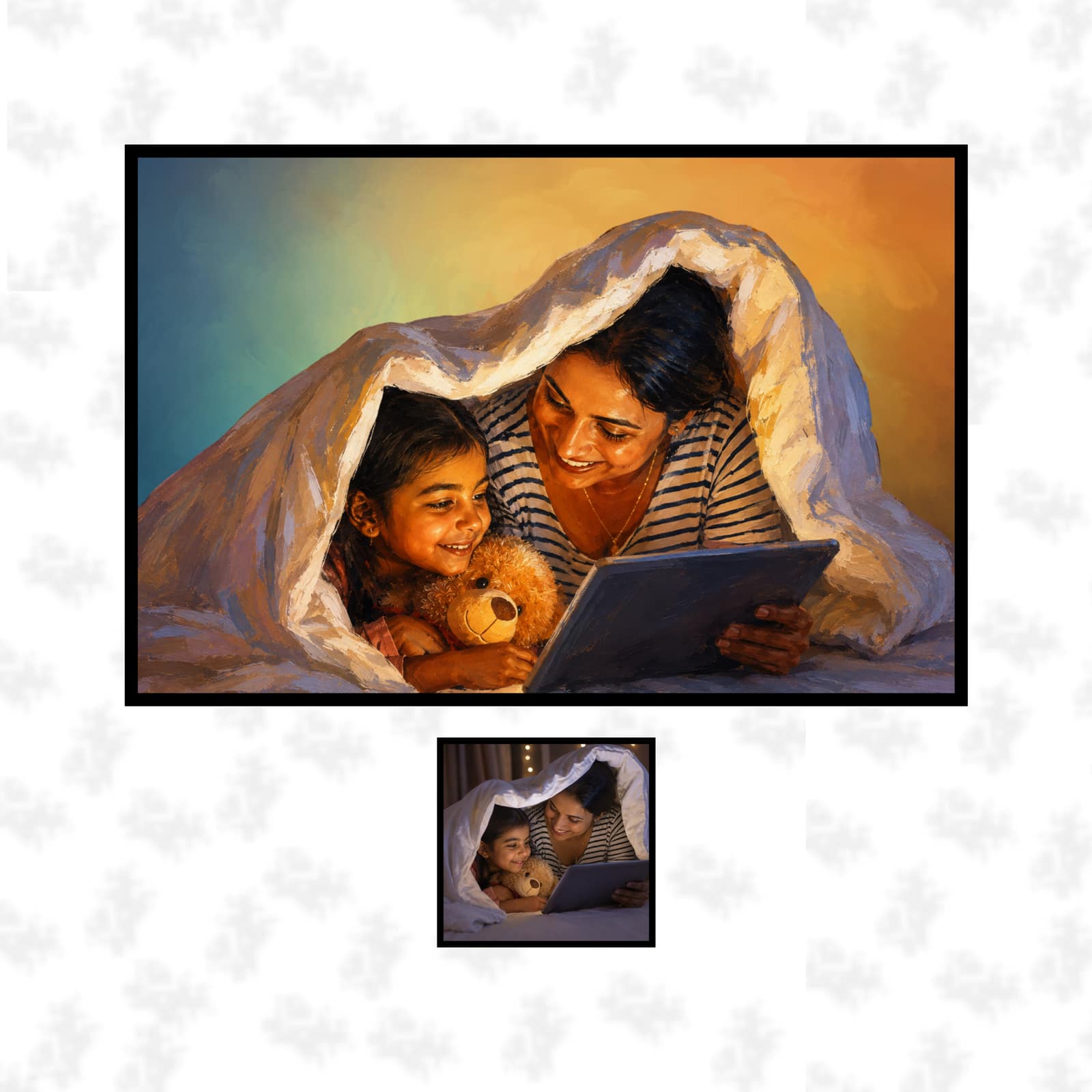 Personalized Kids Photo Frame Display