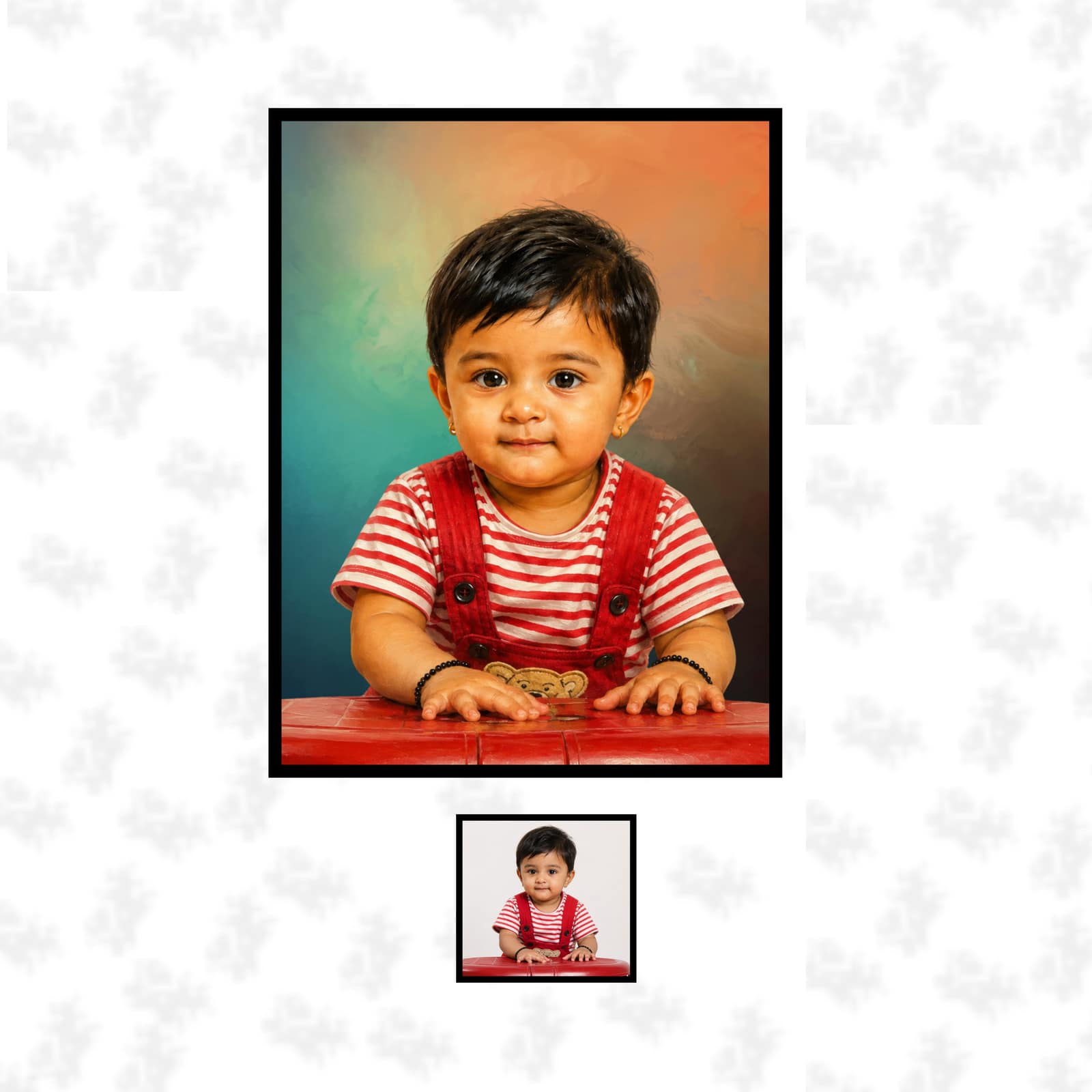 Personalized Kids Photo Frame Display