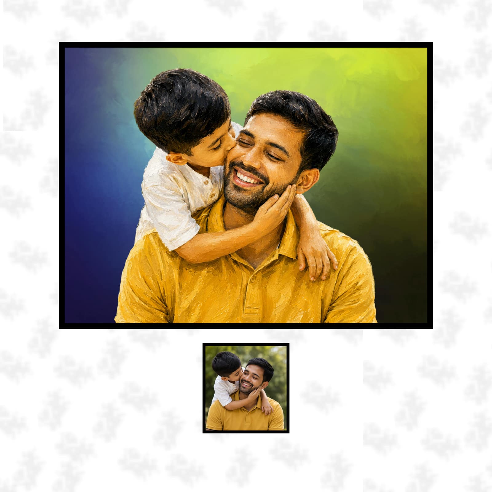 Personalized Kids Photo Frame Display